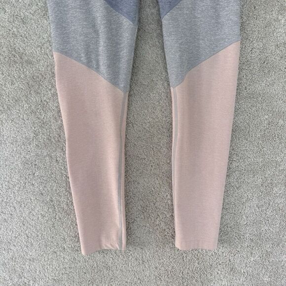 Outdoor Voices Springs 7/8 Leggings Size Medium Gray Pink High Rise Pull On - Picture 3 of 11